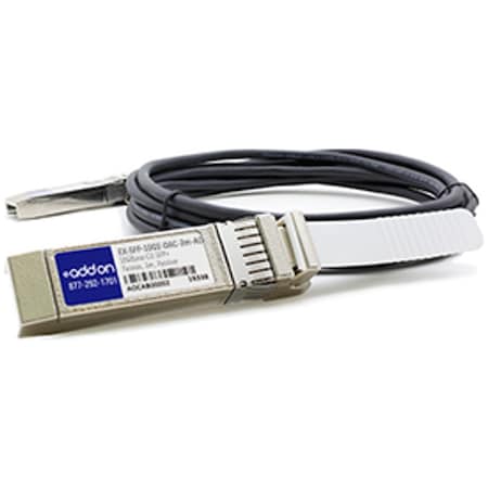 Add-On Addon Juniper Networks Ex-Sfp-10Ge-Dac-3M Compatible Taa Compliant EX-SFP-10GE-DAC-3M-AO